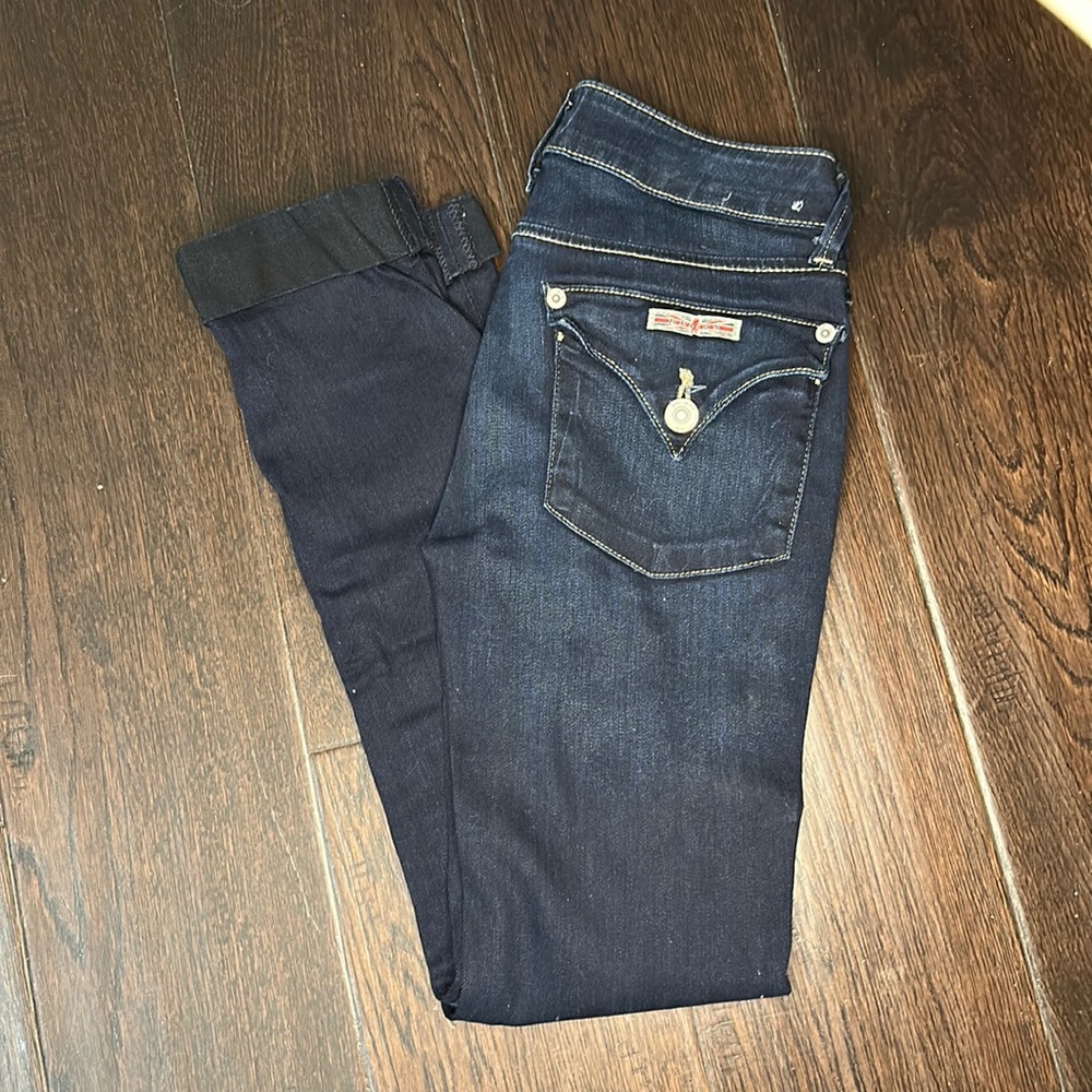 Hudson cropped jeans